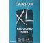 Canson XL  Discovery Pack A4  - 3 druhy papírů