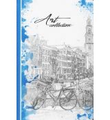 Zápisníky Art collection 9x14 cm, 96 listů, 70 g/m² Amsterdam